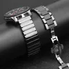 Ceramic 22mm Watch Band för Samsung Galaxy Watch 46mm 3 45mm Band Gear S3 Frontier Armband Wrist Belt Huawei Watch GT 2 Strap H0915