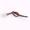 15CM 50PCS 3 PIN RGB-kontakt Kabelbelysning Tillbehör till WS2812B WS2811 3PIN LED-remsa 10mm Bredd PCB-lampor Pixelremsor D2