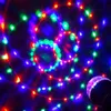 10 قطع 6 واط rgb led dj المرحلة ضوء الدورية الكريستال السحر الكرة المصابيح تأثيرات مراحل أضواء المصباح e27 مصباح ديسكو حزب عيد الميلاد تأثير d2.0