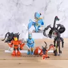 Hur man tränar din Dragon 3 Night Light Fury Toothless PVC Action Figures Cartoon Bezzubik Anime Figures Dolls Kids Toys Set C0222573947