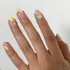 ongles en acrylique colorés