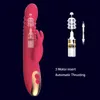 9 inch G Spot Rabbit Vibrator 8 + 7Speeds 3 Motor Dual Vibrating Large Sex Adult Toys Clitoris Stimulatie Producten voor Vrouw Lady Gifs [van USCA Warehouse]