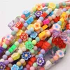 Phone Chain Beaded Strap Wrist Mobile Case Lanyard Soft Pottery Flower Chains Star Charm Evil Eye Jewelry Keychain1245845