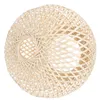 Lamp Covers Shades Handmade Bamboo Woven Lampshade Chinese Style Cover Accessory DIY Craft Home Office Decor6308215