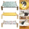 Cat Beds & Furniture Hammock Hanging Wooden Rest Bed House Soft Breathable Portable Pets Supplies OCT998