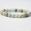 Strengen Natuurlijke Gemstone Beaded Armband 4mm / 6mm / 8mm / 10mm / 12mm / 16mm Stretch Chakra Healing Crystal Quartz Sieraden Dames Mannen Meisjes Verjaardag Geschenken