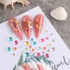 9 kleuren Crystal Rhinestones Nail Art Decoraties Aurora Zeemeermin Nails Kralen Stenen Sieraden Charms Gems voor Manicure Decor