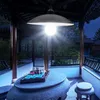 Nödlampor LED Solar Light Outdoor/Indoor Remote Control Chandelier Vattentäta lampor Camping Terrace Garden Courtyard Home Tent Lighti