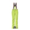 Pantaloni da sci Gsou Snow Ski Strap Impermeabile antivento Rosso Verde Pantaloni per sport invernali Attrezzatura da snowboard Colorato