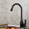 Schwarz/Chrom/Blau/Grau -Raum Aluminium Küche Wasserhahn Gemüse Badezimmer Becken Waschbecken Wasser abhängt kalte heiße Goldmixer Luxus T200424