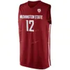 Nik1 NCAA College Washington State Cougars Basketball Jersey 24 Viont'e Daniels 23 Ahmed Ali 4 Aljaz Kunc 0 Isaiah Wade Custom Stitched