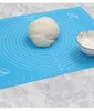 Silicone baking pad with dial 50*40cm non-stick kneading dough mats boards for fondant clay pastry bake tools mat WLL361