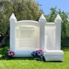 Gratis Schip Playground Mini Kleine Opblaasbare Uitsmijter Combo Bouncy Castle Wedding Kids Toddler White Bounce House met dia te koop