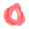 Restraints BDSM Fetish Leather Rubber Lips O Ring Open Mouth Gag Bondage Erotic Toy For Women Couple New Adult Sex Toys P0816