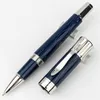 Limited edition Writer Mark Twain Signature Roller ball pen Ballpoint pens Black Blue Wine red Resin engrave office school supplie258t