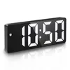 Oria Digital Despertador LED Desktop Clock Voz Control Snooze Tempo Tempo Temperatura Night Mode Reloj Despertador USB 211111