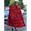 New Special Mink Coat Imitation Fur Medium Long Integrated Women's Wear 211207