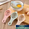 1pcs Eco Friendly Plastic Egg Separator White Yolk Sifting Chef Dining Cooking Gadget Home Egg Tools Kitchen Accessories