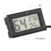 Mini Handige Digitale LCD-thermometer Sensor Hygrometer Meter Koelkast Aquarium Monitoring Display Vochtigheidsdetector