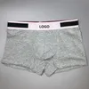 Man Boxers Merken Onderbroek Mode Sexy Classic Boxer Casual Shorts Underwear Designers Soft Ademende katoenen ondergoed 3 stks met dozen