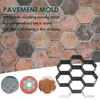 DIY Jardim Caminho Fabricante Moldes Concreto de Pavimentação Molde de Cimento Molde de Tijolo Pedra Jardim Chão Road Pave Tijolo Concreto