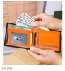 Skórzany portfel z włókna węglowego Cow Cow Torebka RFID Anti Theft Ultra cienką wizytówkę Uchwyt Krótki prawdziwy skórzany portfel dla mężczyzn