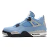 Nike Air Jordan 4 Air Jorden 4 Jordan's Jumpman 4s Retro Off White Jordan4s 최신 요르단 4S 망 농구 신발 공기 조디 4S 검은 고양이 스니커즈 점프 만 대 군사 흑인 대학교 푸른 항해 화이