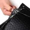 100pcs Matte Black Bubble Mailer Envelopes Padded Mailing Bag Self Sealing Foam Foil Courier Bag Waterproof Bubble Bags 5 sizes Y200709