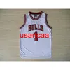 Вся вышивка Derrick Rose White Basketball Jersey Настройка мужской молодежный жилет для мужчин. Добавить любое число название xs-5xl 6xl Vest