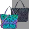 Сумки Totes Fashion Bag Tote Luminous Bao Большие сумки для женщин Стеганые женские сумки на плечо Bolsa Feminina 1130