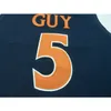 Chen37 goodjob Hommes Jeunes femmes Vintage UVA Cavaliers Kyle Guy # 5 Basketball Jersey Taille S-5XL ou personnalisé n'importe quel nom ou numéro de maillot