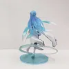 Anime Sword Art Online Asuna Yuuki Water Spirit Kirito Asuna Figure PVC Action Figure Toy Game Statue Collection Modèle de poupée Cadeau Q3982811