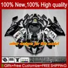 Nadwozie do Kawasaki Ninja ZX 636 600 CC ZX600 ZX-636 ZX-600 Korpus motocyklowy 10NO.1 ZX 6R 600CC 6 R ZX6R 07 08 ZX-6R ZX600C 2007 ZX636 07-08 ZX636 07-08 Zestaw targowy błyszczący czarny