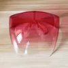 DHL-schip Clear Protective Face Shield Glazen bril Safety Waterproof glazen anti-spray masker beschermende goggle glazen zonnebril