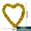 Valentinstag Liebe Herz Shaendant Hochzeit herzförmigen Blumenring Fenster dekorative Blumen Kranz LZ0662