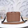 Men's Postman bags fashion bag single shoulder bag leather material soft hardware zipper head exquisite workmanship details high-end practical