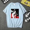 Unisex Overlord T-shirt O-pescoço Moda Hip Hop Imprimir Moda Anime Pano Y0809