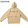 GONTHWID Blind Love Imprimer Boucle Rubans Polaire Sweats À Capuche Pull À Capuche Streetwear Hip Hop Hipster Casual Tops Hommes LJ200826