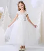 fille enfants mode princesse robe haute qualité fleur filles robes de mariage robe de bal