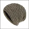 Beanie/Skl-Kappen, Hüte, Hüte, Schals, Handschuhe, modische Accessoires, Damen und Herren, Winter, warme Beanie-Strick-Fleece-Futter, Ski-Skl-Cap, lässig, dick, Outd