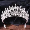 JINGLANG mariage bal couronne cheveux mariée casque femme baroque strass cristal diadèmes princesse fête couronnes cheveux accessoire7422696