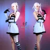 Rolecos Nier Replicant Kaine Косплей Костюмы Костюмы для взрослых Женщины Сексуальное Платье Костюм Купальник Хэллоуин Партия Костюм Полный комплект Y0913