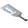 300W Super Bright LED Solar Street Lamp Light 2835 SMD Clear Lens Motion Sensor Utomhus Trädgårdssäkerhet med Pole