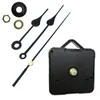 Andere Uhrenzubehör Home Decor Garten DIY Quarzuhr Bewegung Kit Schwarze Spindelmechanismus Reparatur mit Handsets Welle LENGT1901657