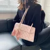 Evening Bags Women Pink Handbag Luxury Designer Pu Leather Shoulder Bag Casual Ladies Tote Fashion Print Female Purses And Handbags Cabas