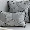 Cushion/Decorative Pillow Case Velvet Boho Tassels Cushion Cover Sofa Car Bedroom Office Decoration