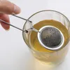 Tea Infuser 304 Rostfritt Stål Sphere Mesh Tea Strainer Kaffe Herb Spice Filter Diffuser Hantera Tea Ball Toppkvalitet