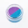 Peinture pour le visage Double couleur, gâteau arc-en-ciel, Eyeliner, crème pour les yeux, couleurs assorties, peinture faciale pour carnaval de vacances, 10g