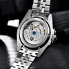 PAGANI DESIGN Luxury Men GMT Automatic Machinery Watch 40MM Ceramic Bezel Jubilee Strap Sapphire 100M Waterproof Clock 210804