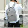 Backpack USB Charging Men's Business Casual Backpacks Large-Capacity Outdoor Sports Waterproof School Bag Laptop Bags